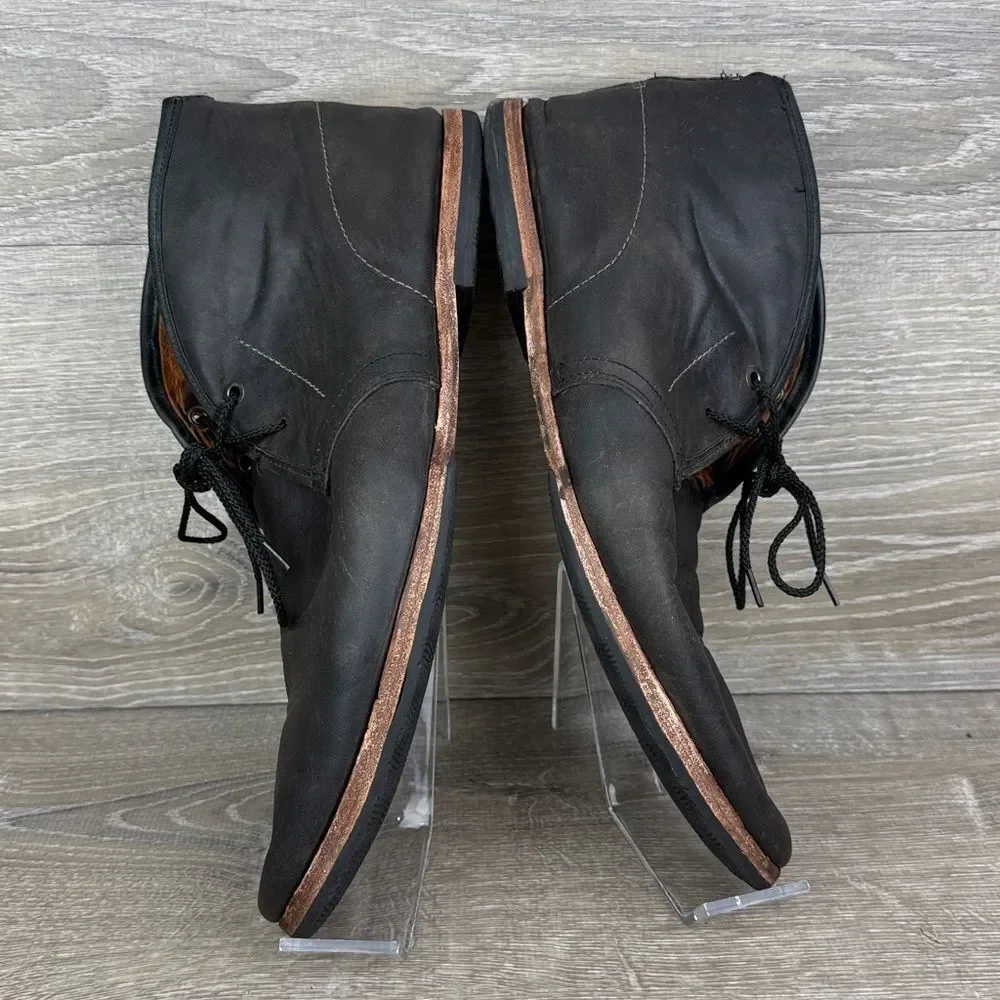 Timberland Boot Company Wodehouse 75510 Men’s Sz 12 Black Leather Chukka Boots